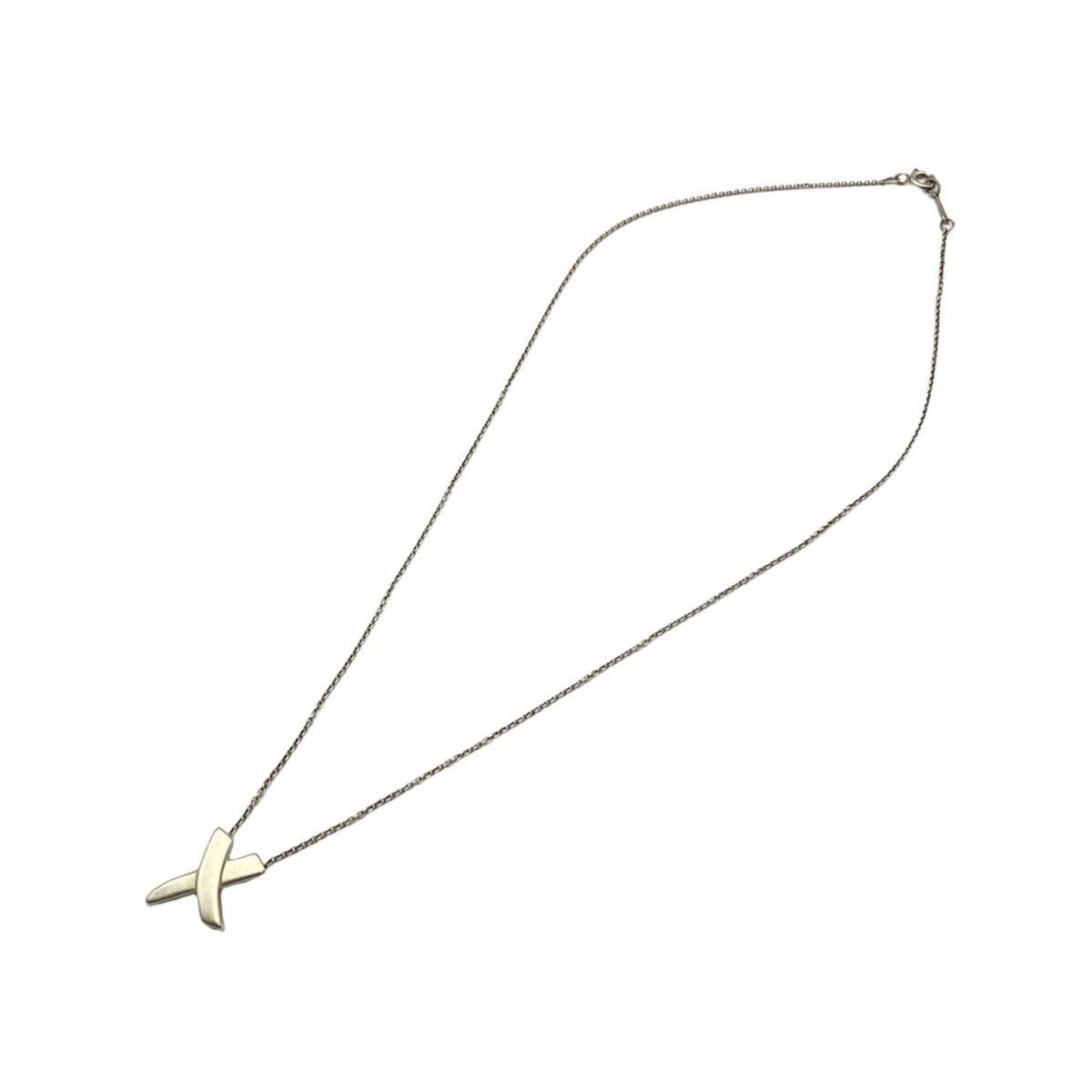 TIFFANY&Co.(ティファニー) ネックレス キス シルバー