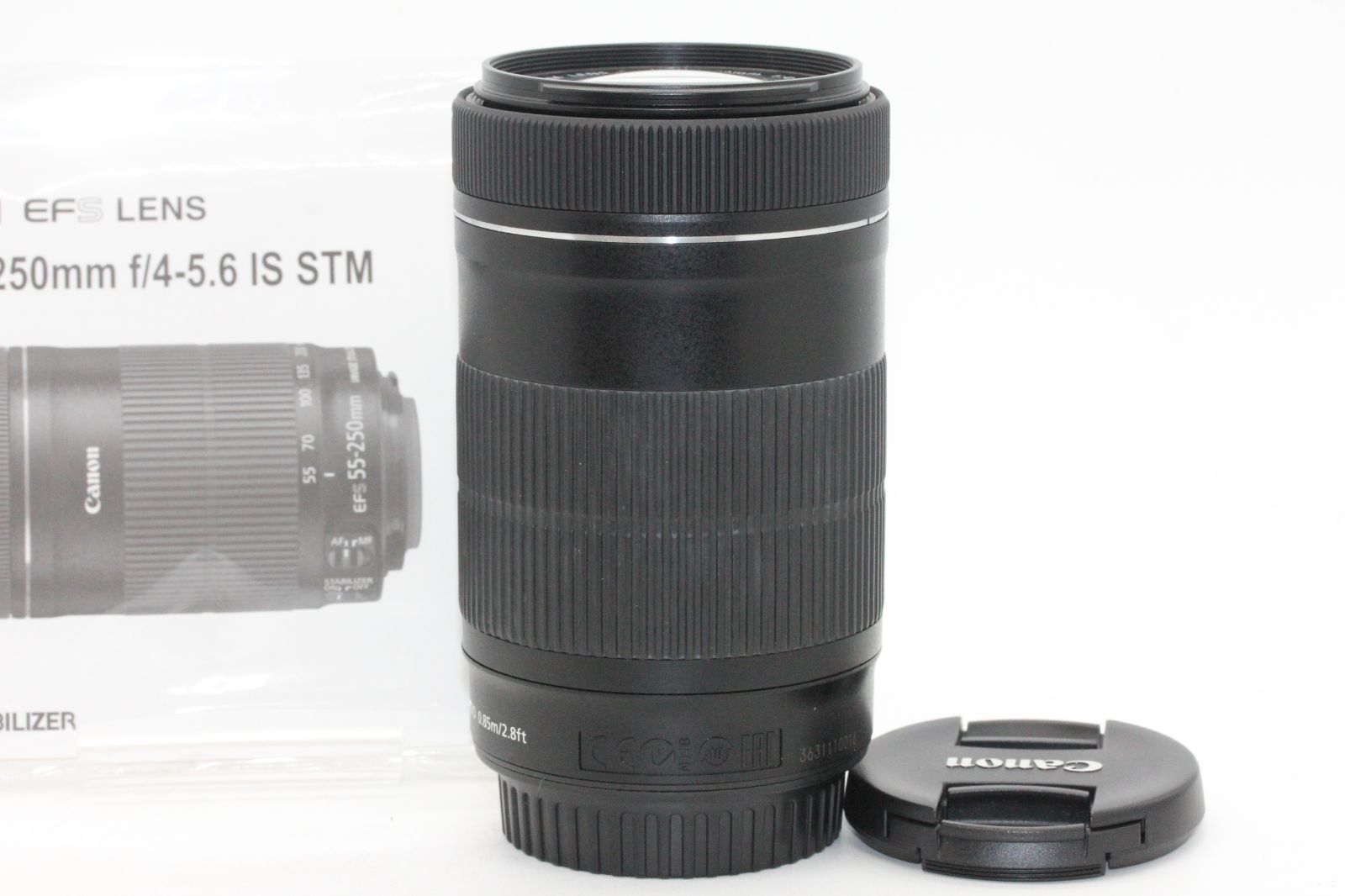 Canon 望遠ズームレンズ EF-S55-250mm F4-5.6 IS STM APS-C対応 EF-S55