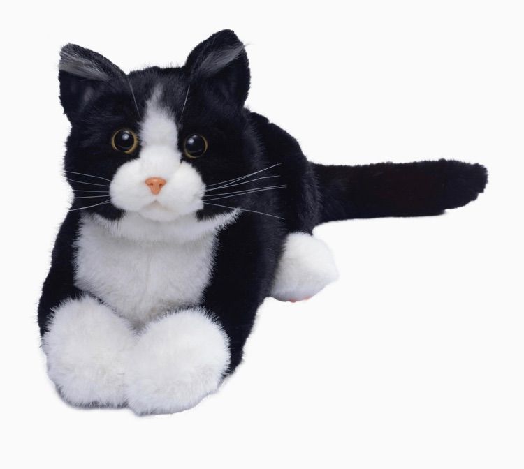 D4878トレンドマスター リアルコミュニケーションロボット なでなでねこちゃんEX ハチワレ