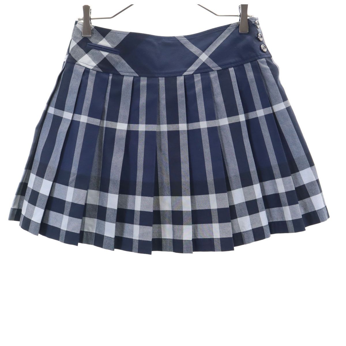 みえこバーバリー　チルドレン　プリーツスカート　14Y 164　チェック柄 みえこ【新品】バーバリー プリーツスカート 164cm 14Y みえこ