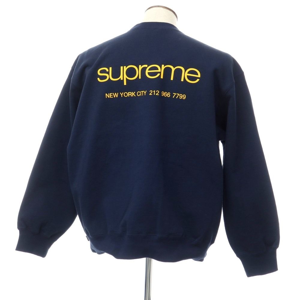 中古】シュプリーム Supreme 2023年秋冬 NYC Crewneck コットンポリ  