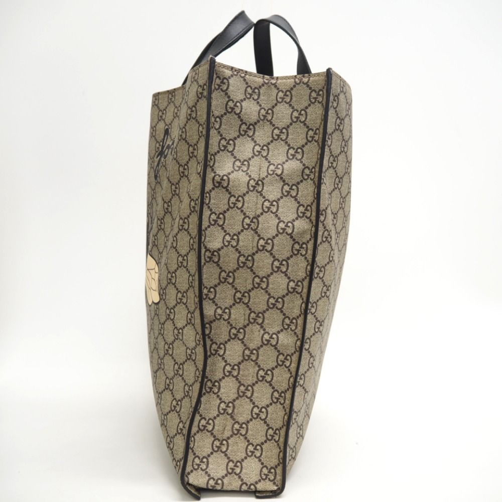 GUCCI/グッチ 450950 GGスプリーム ビー PVC ハンドバッグ