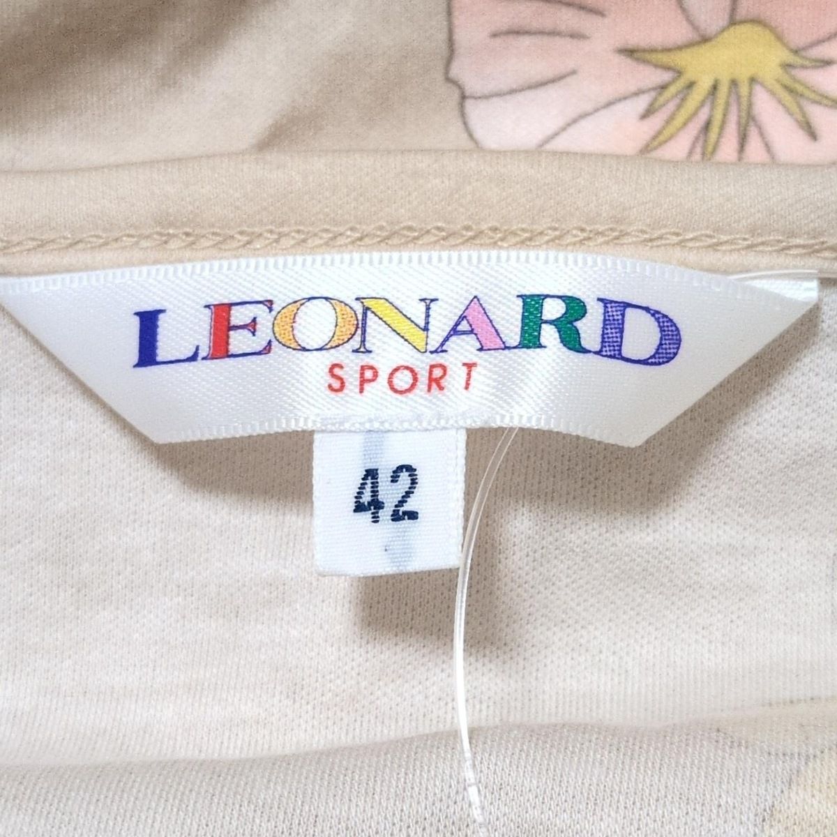 レオナールスポーツ42サイズトップス LEONARD SPORT(レオナールスポーツ) 七分袖Tシャツ サイズ42 L