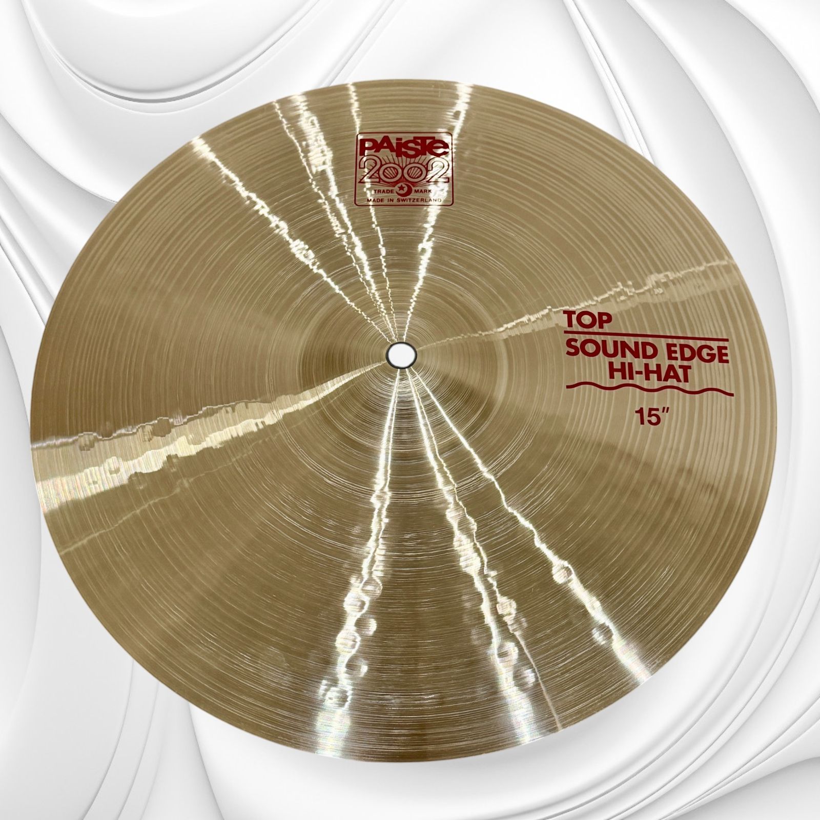 美品】Paiste パイステ 2002 SOUND EDGE HI-HAT 15 TOP BOTTOM 