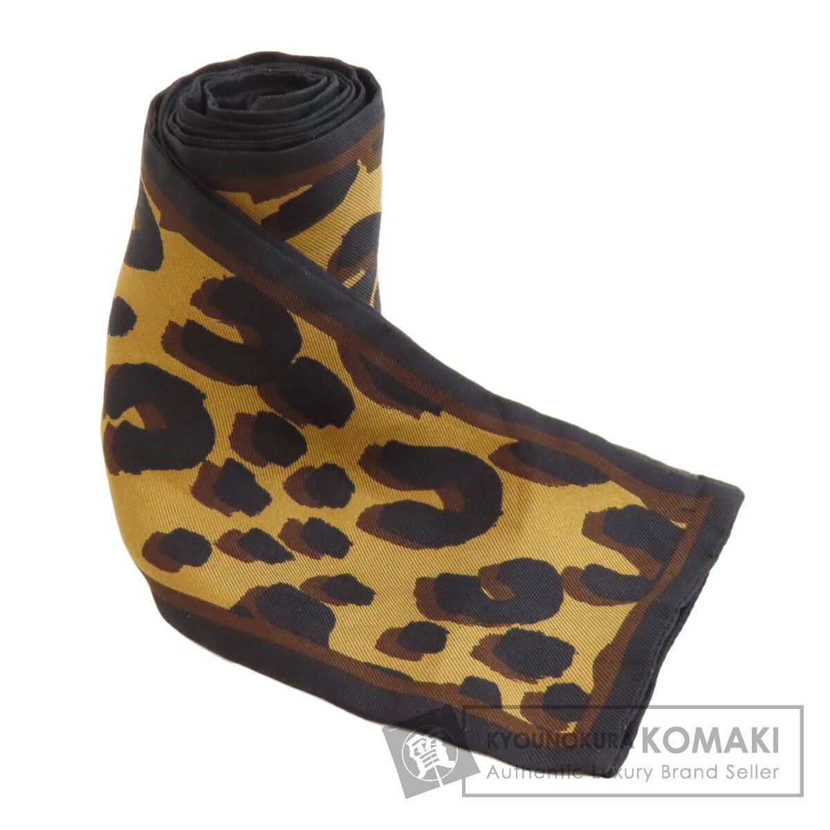 LOUIS VUITTON レオパード柄スカーフ LOUIS VUITTON ルイヴィトン 