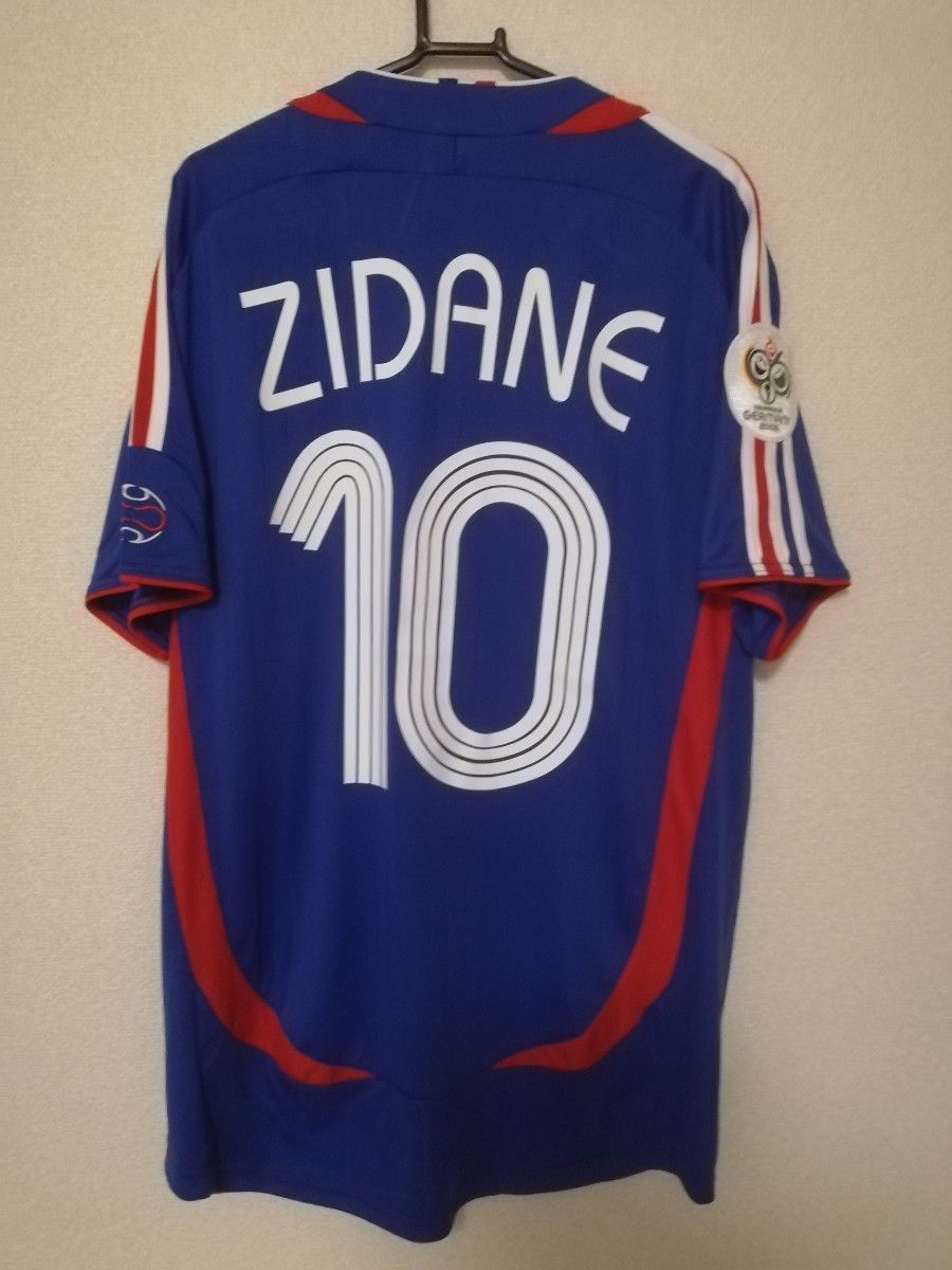 2006年 フランス W杯 フランス代表 ユニフォーム 10番 ジダン
