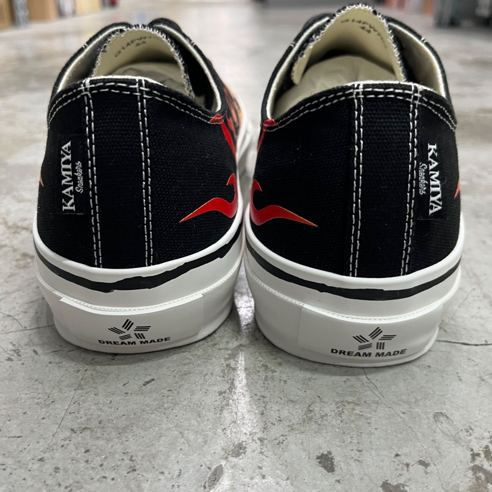 参考上代33000円 未使用品 KAMIYA 25SS JOEY FIRE PATTERN