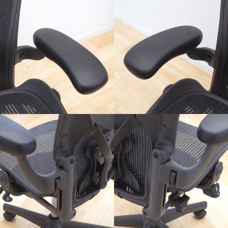 Herman Miller ハーマンミラー アーロンチェア ブラック 2019年製 B