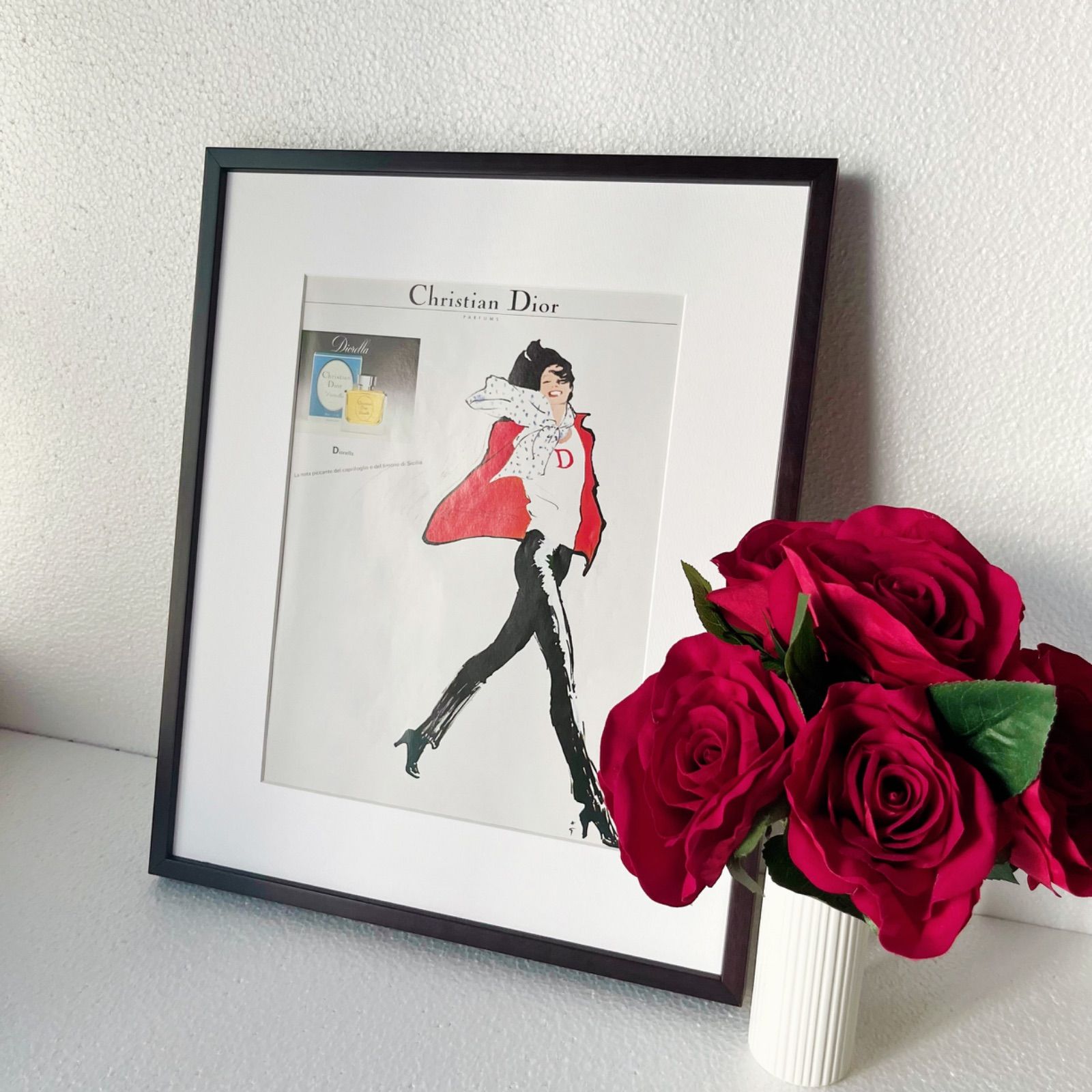 1982 広告＞Dior Rene Gruau ディオール ルネ・グリュオ