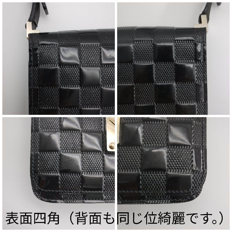 ルイヴィトン ダミエ ヴェルニ クラブ M92127 ノワール