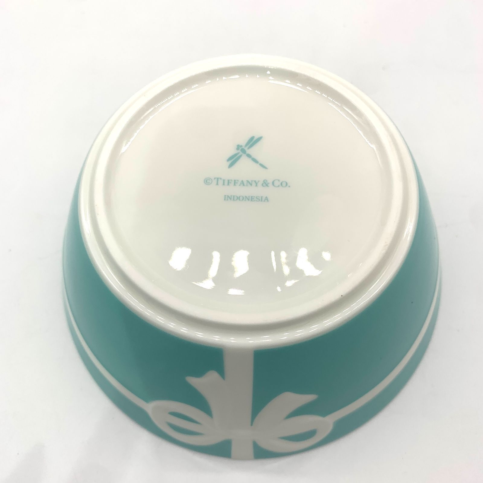 ティファニー ブルー ボックス ボウル (リボンボウル) Tiffanyティファニーブルーボックスボウル リボンモチーフボウル