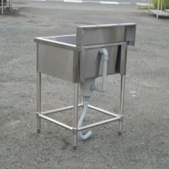タニコー1槽シンク w600×D600×800 タニコー 1槽シンク W600×D600×H800mm バックガードあり