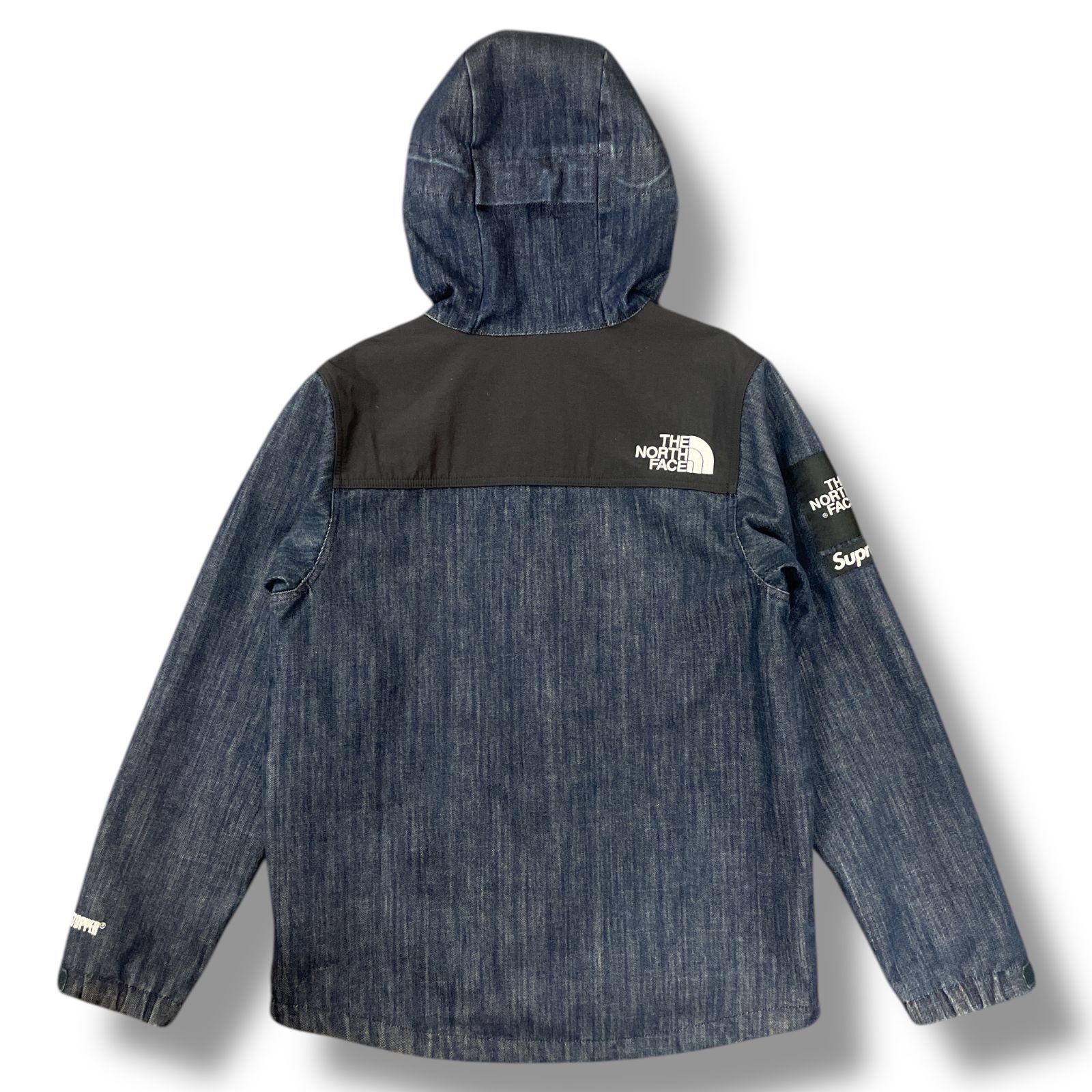 国内正規 Supreme ×THE NORTH FACE 15SS Denim Dot Shot Jacket デニム 