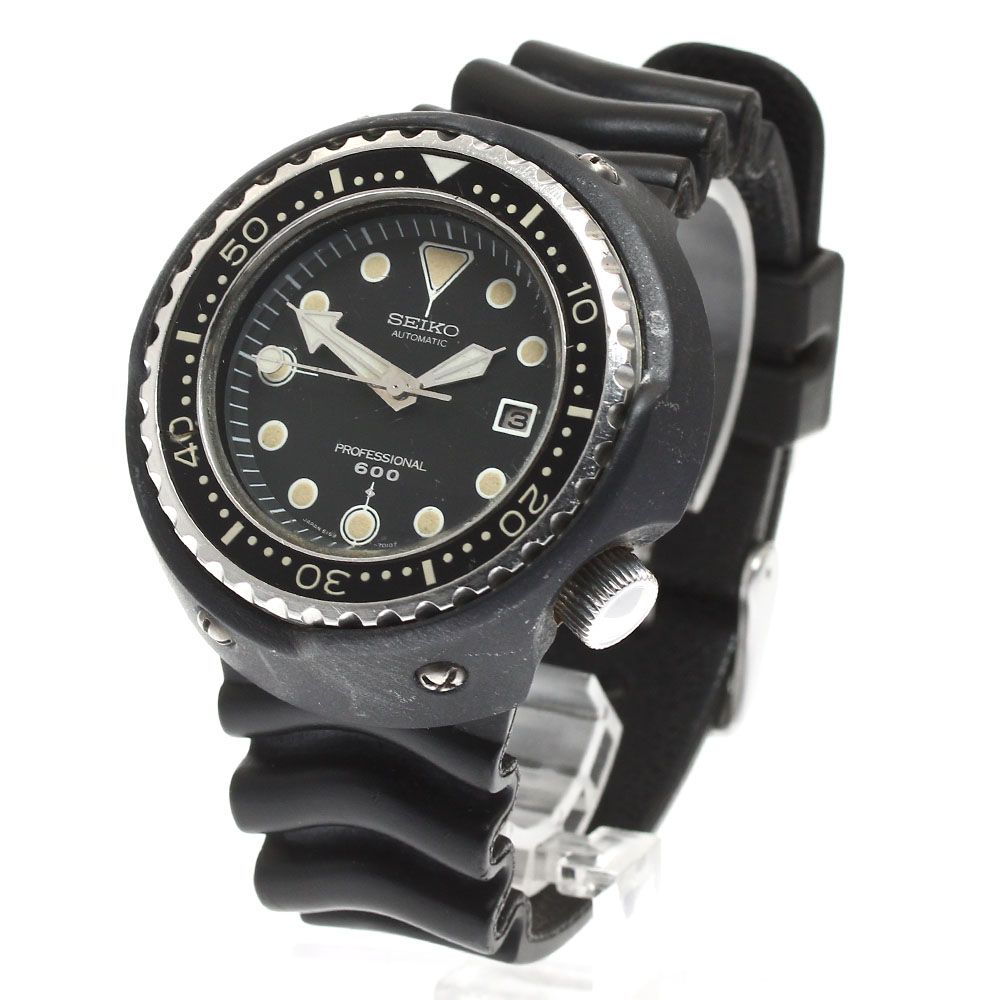 訳ありセイコー SEIKO 6159-7010 プロフェッショナルダイバー 600m デイト 自動巻き メンズ_894379