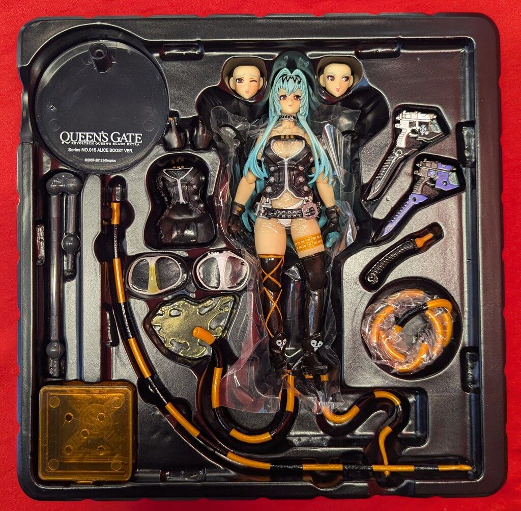 海洋堂 リボルテック/クイーンズブレイド アリス ブーストver