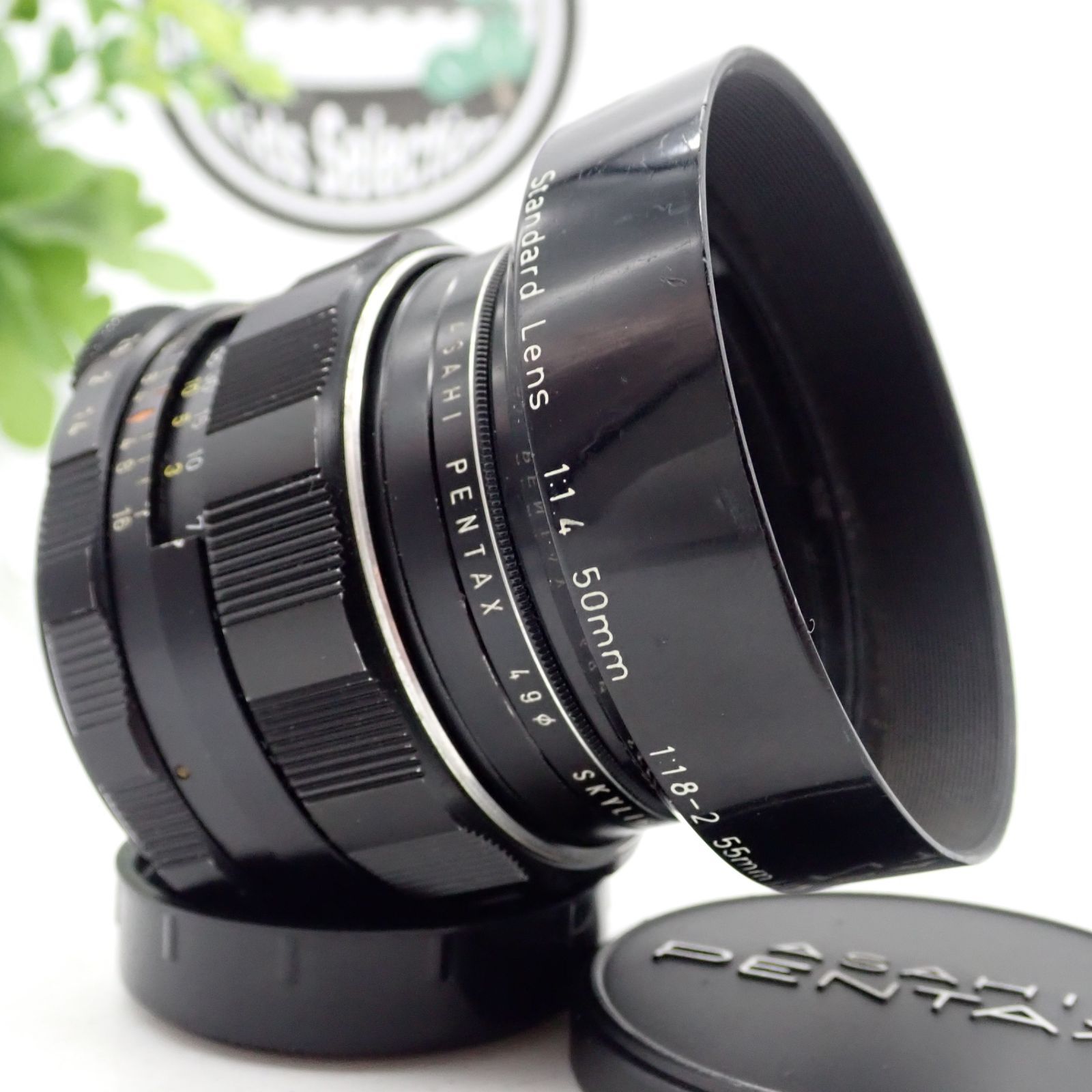 良品 ASAHI PENTAX Super Takumar 50mm f1.4 前期型 8枚玉 標準 単焦点 