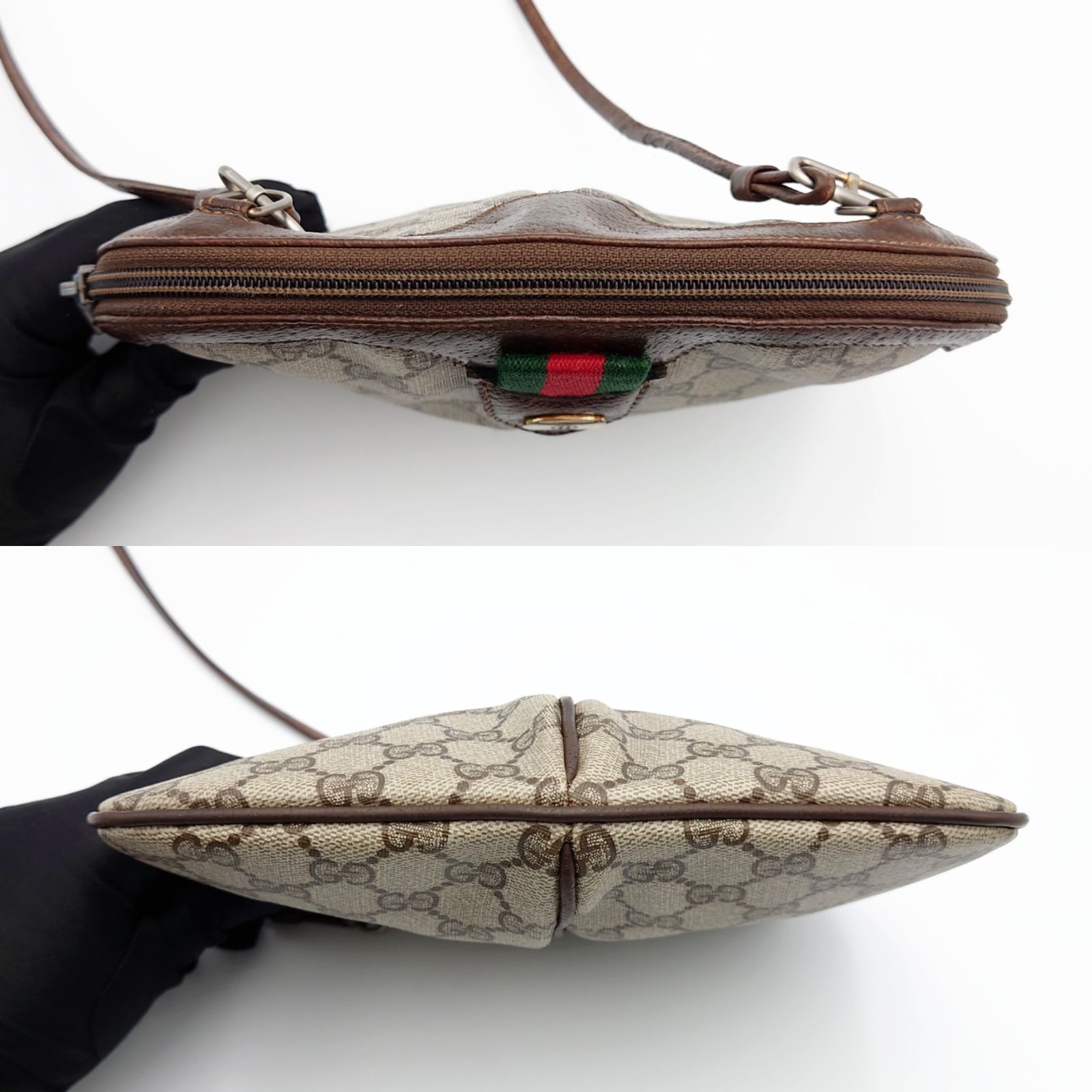 GUCCI オールドグッチ 2Way ショルダーバッグ クラッチバッグ シェリー