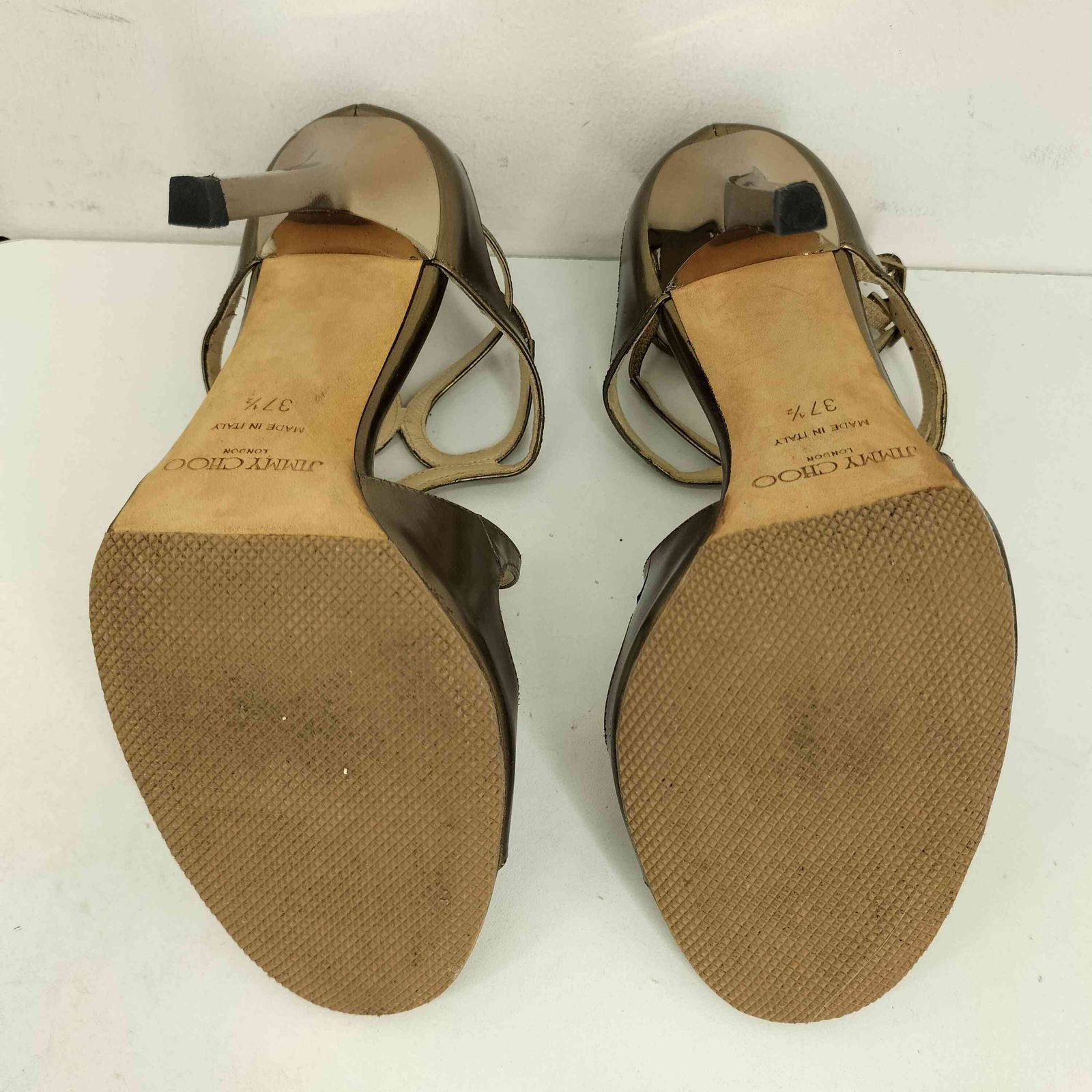 ジミーチュウ JIMMY CHOO ピンヒールサンダル レディース 37 1/2