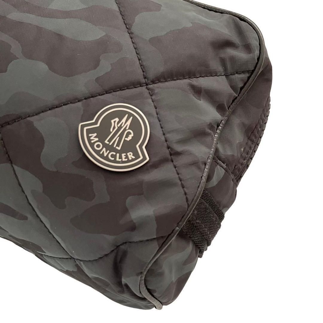 MONCLER モンクレール 迷彩ポーチ 深緑 黒 セカンドバック メンズ