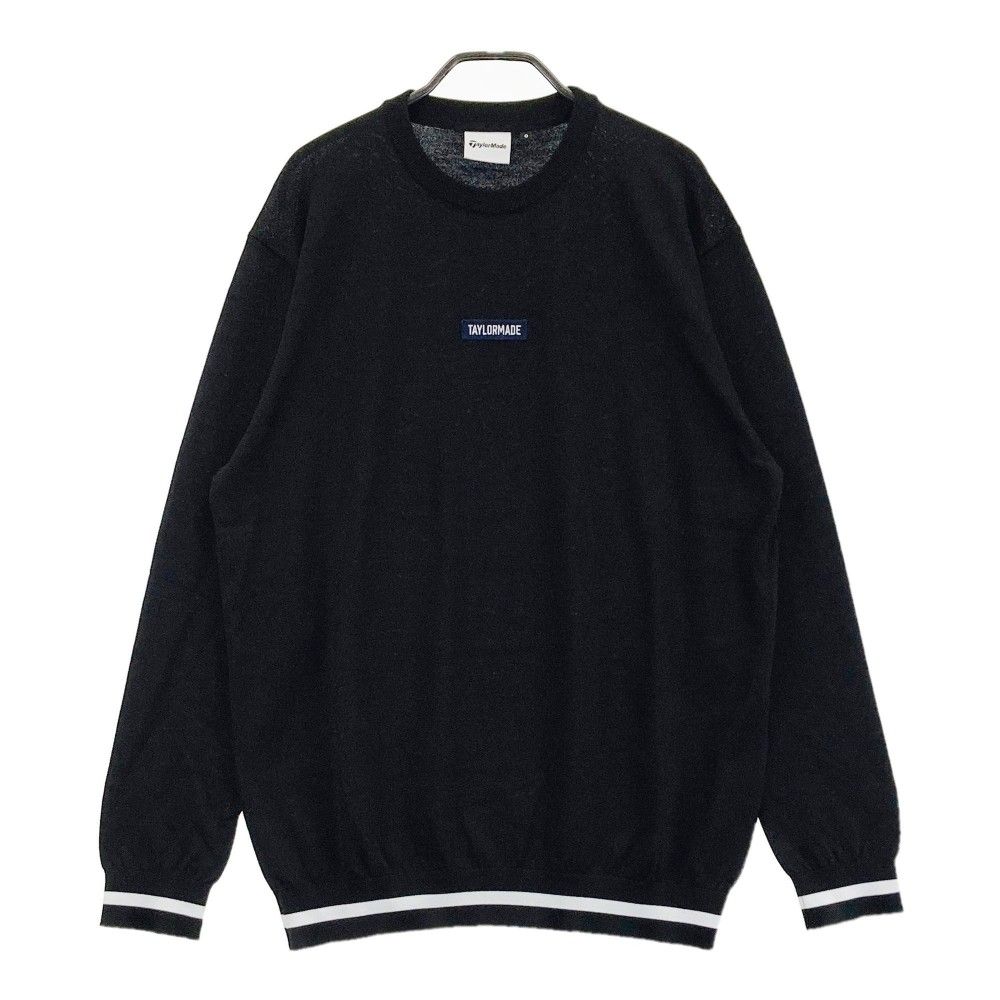 TaylorMade ブラック 長袖ニット セーター サイズ：O TAYLOR MADE テーラーメイド 長袖 ニットセーター ブラック