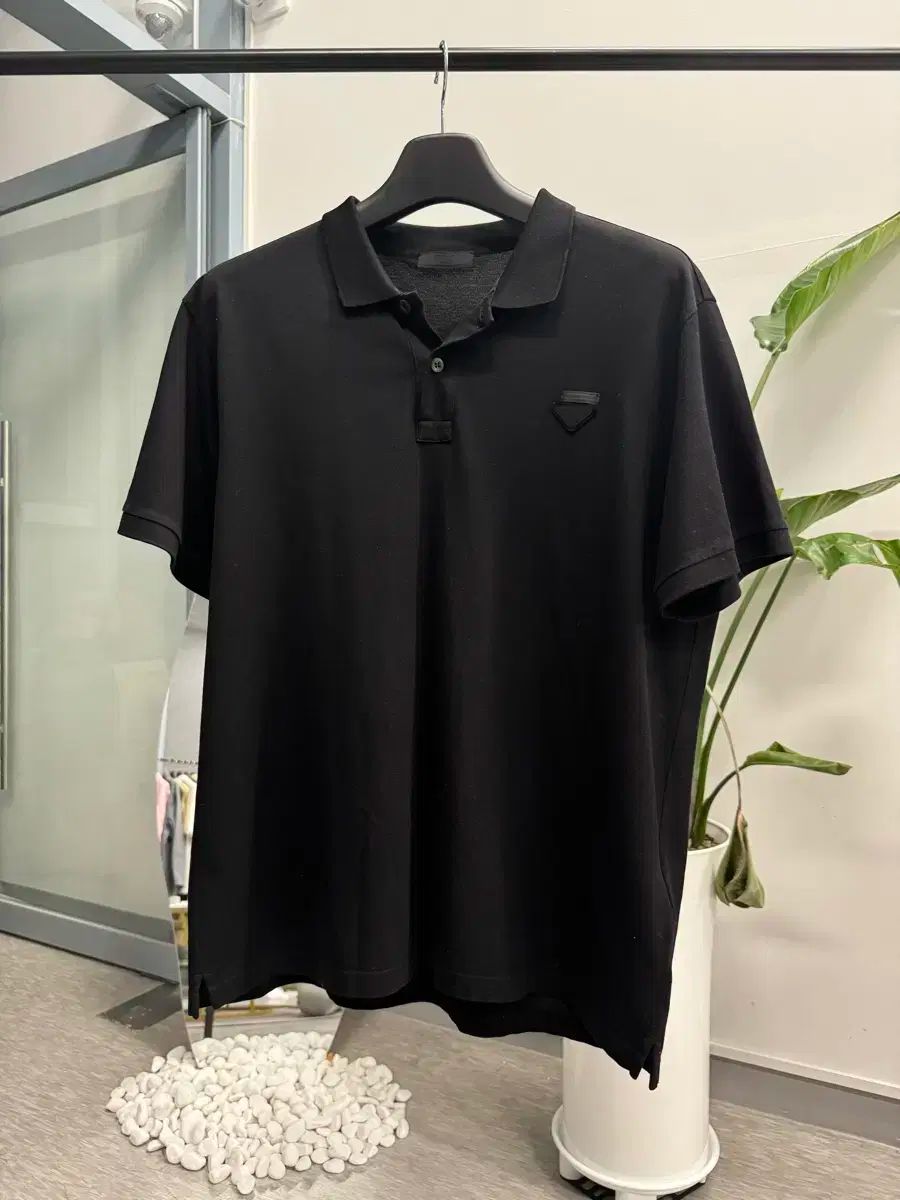 S レベル PRADA プラダ ミラノ 半袖 ポロTシャツ