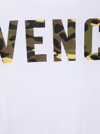 GIVENCHY KIDS カモフラージュロゴプリントコットンTシャツ 6歳用