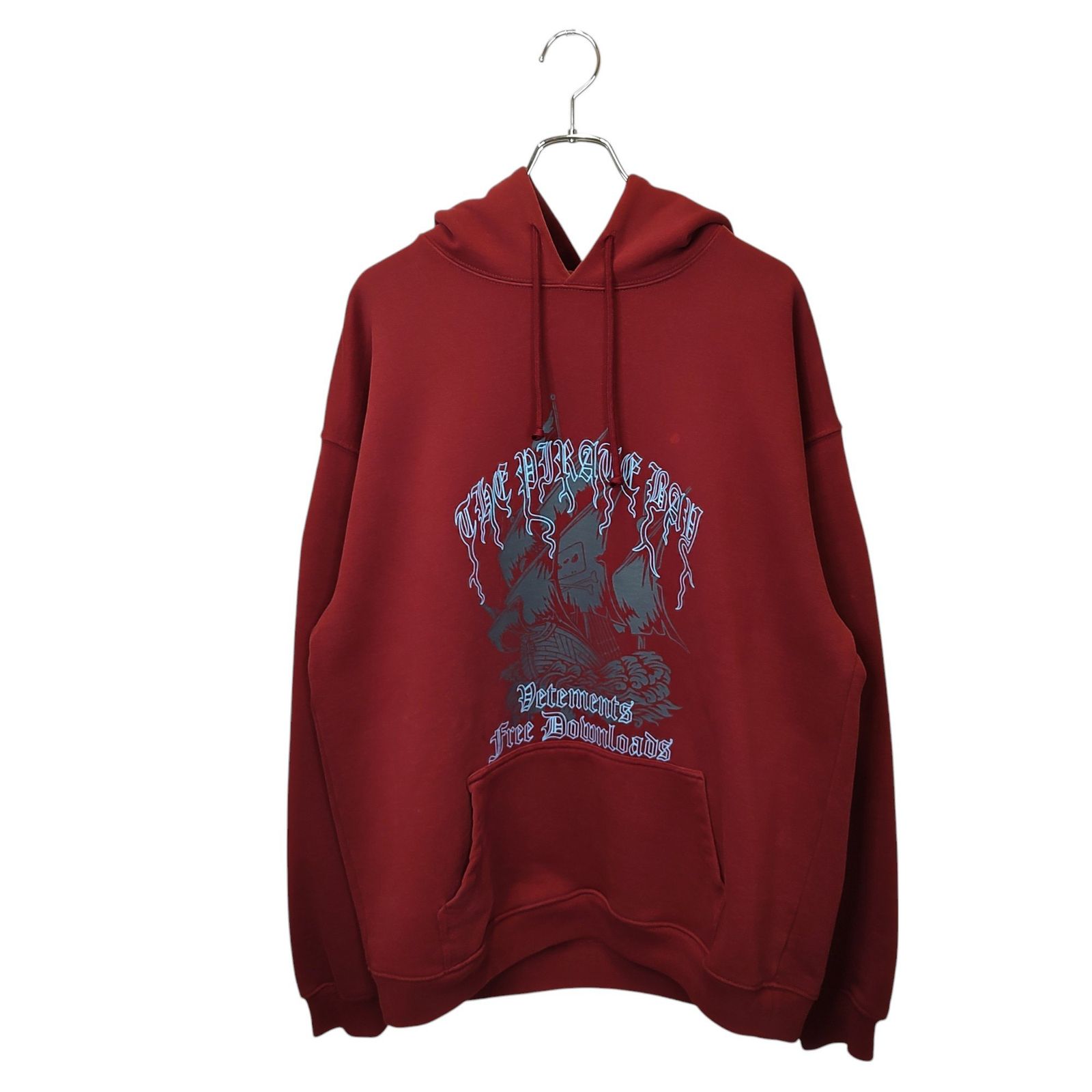 VETEMENTS ヴェトモン 20SS The Pirate Bay Hoodie パイレートベイ 