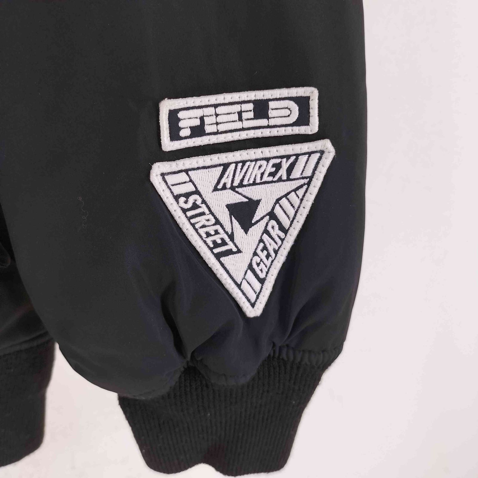 アヴィレックス AVIREX SUSTANS MA-1 WARM LINE HOODIE メンズ L