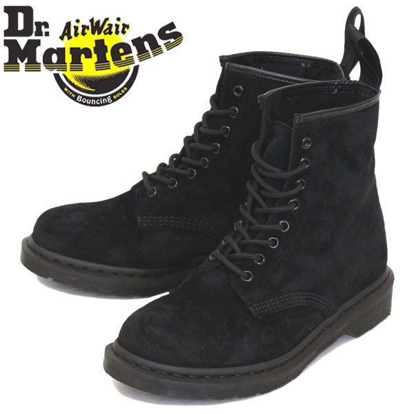 Dr.Martens (ドクターマーチン) 25536001 1460 MONO SOFT BUCK 8EYE モノ ソフトバック レザーブーツ BLACK Dr.Martens UK9-約28.0cm