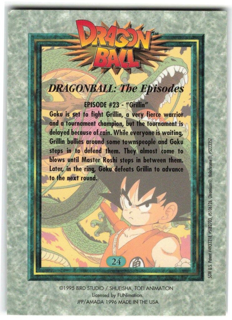 Dragon Ball GT Amada Chromium Trading Cards 45 Types Full