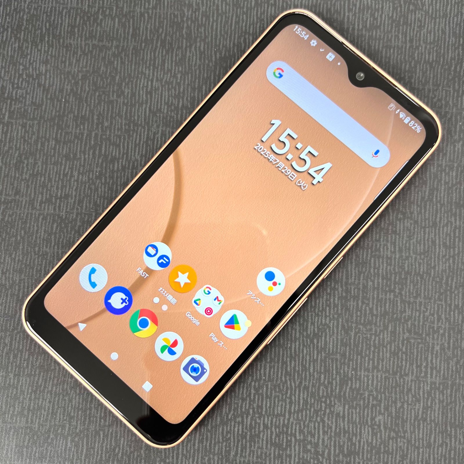 SIMロック解除済 arrows We 64GB ローズゴールド FCG01 - メルカリ