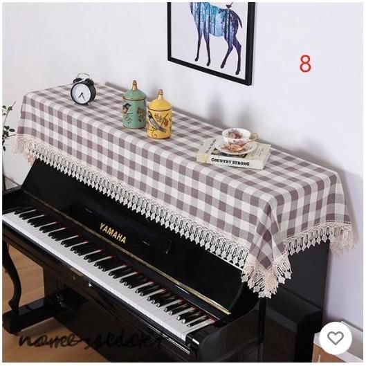 ピアノカバー アップライトピアノカバー フルカバー 欧風 おしゃれ 王冠刺繍 柔らかい 厚手 フリル付き 遮光 防塵 軽量 汚れ防止 防塵カ ピアノカバー アップライトピアノカバー フルカバー 欧風 おしゃれ