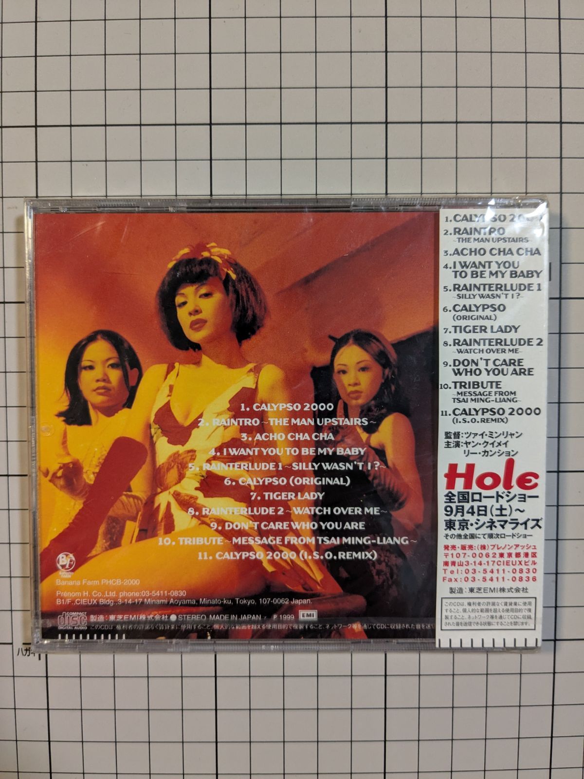 未開封 Hole 洞 オリジナル・サウンドトラック グレース・チャン