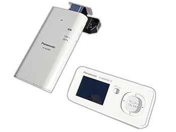 【】Panasonic ワイヤレスドアモニター ドアモニ マシュマロホワイト ワイヤレスドアカメラ+モニター親機 各1台セット VL-SDM100-W