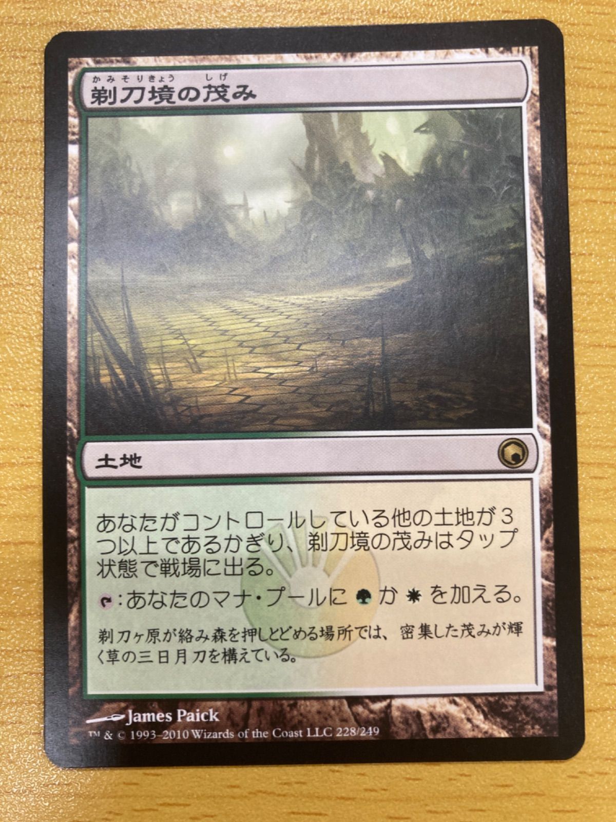 MTG 剃刀境の茂み 日本語 - メルカリ