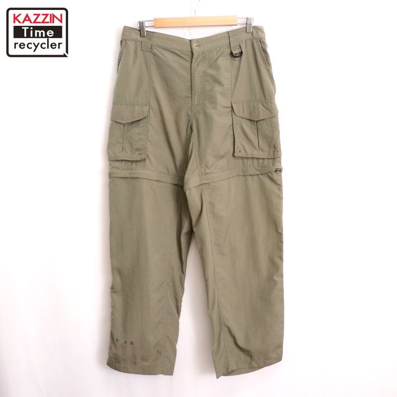 Columbia PFG 2way コンバーチブルパンツ M メンズ 00s Columbia PFG 2WAY デタッチャブル パンツ メンズ 表記L