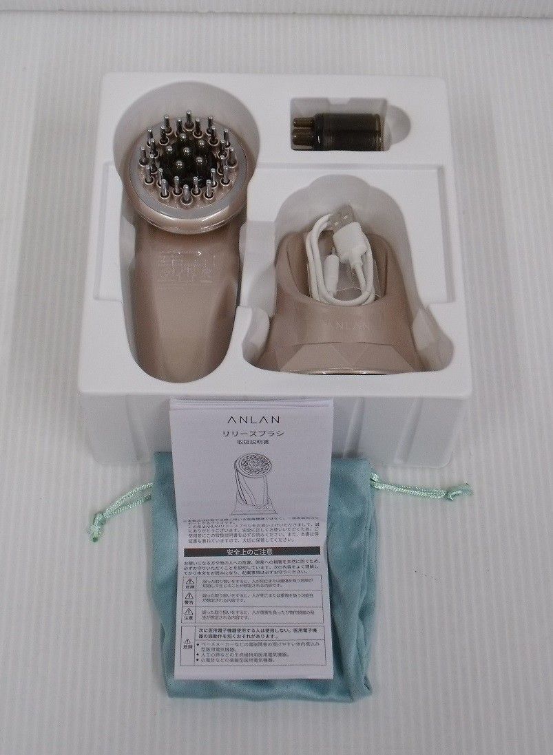 アンラン リリースブラシ 家庭用美顔器 フェイス、ヘッド両用 M-920 アンラン リリースブラシ 家庭用美顔器 フェイス、ヘッド両用 M-920囗T