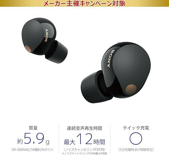 SONYイヤホン WF-1000XM5 MISIA CMモデル 【公式通販】