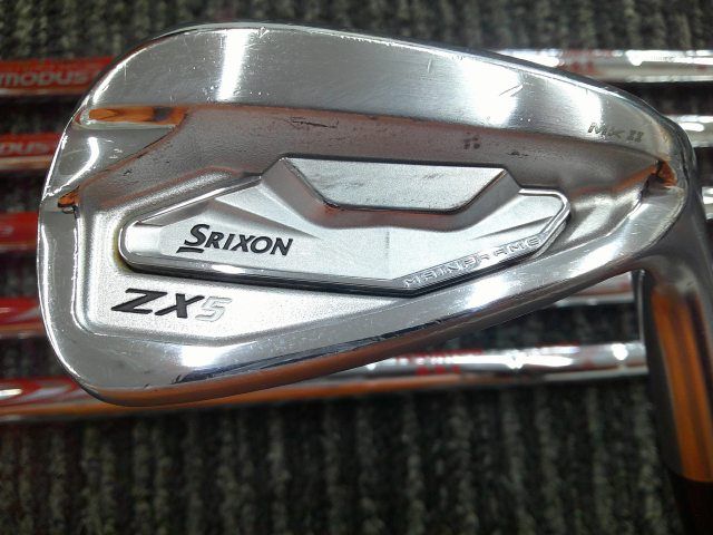 中古 アイアンセット ダンロップ スリクソンZX5 Mk II