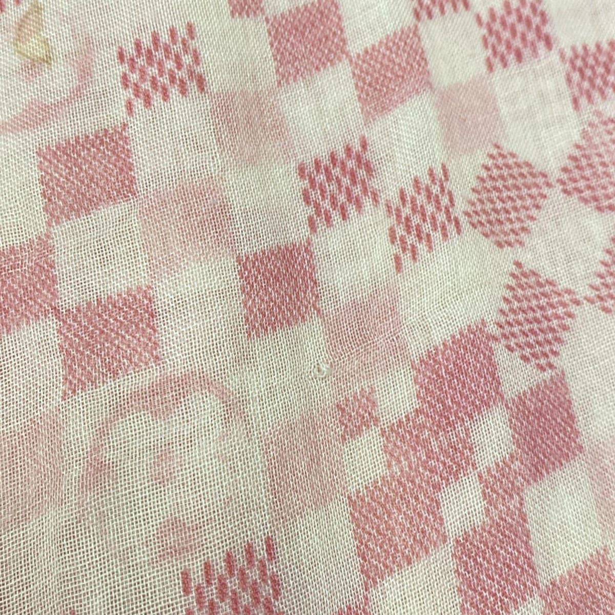 LOUIS VUITTON ルイヴィトン カシミア シルク ストール ピンク LOUIS