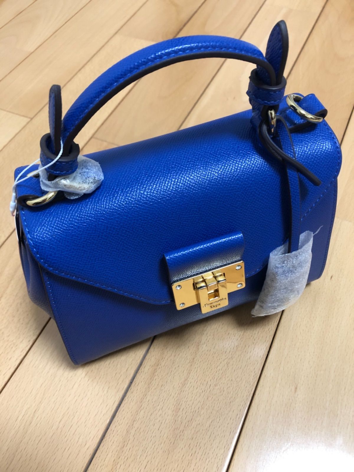 Samantha Vega サマンサ ヴェガ 3WAY バッグ 青 - メルカリ 