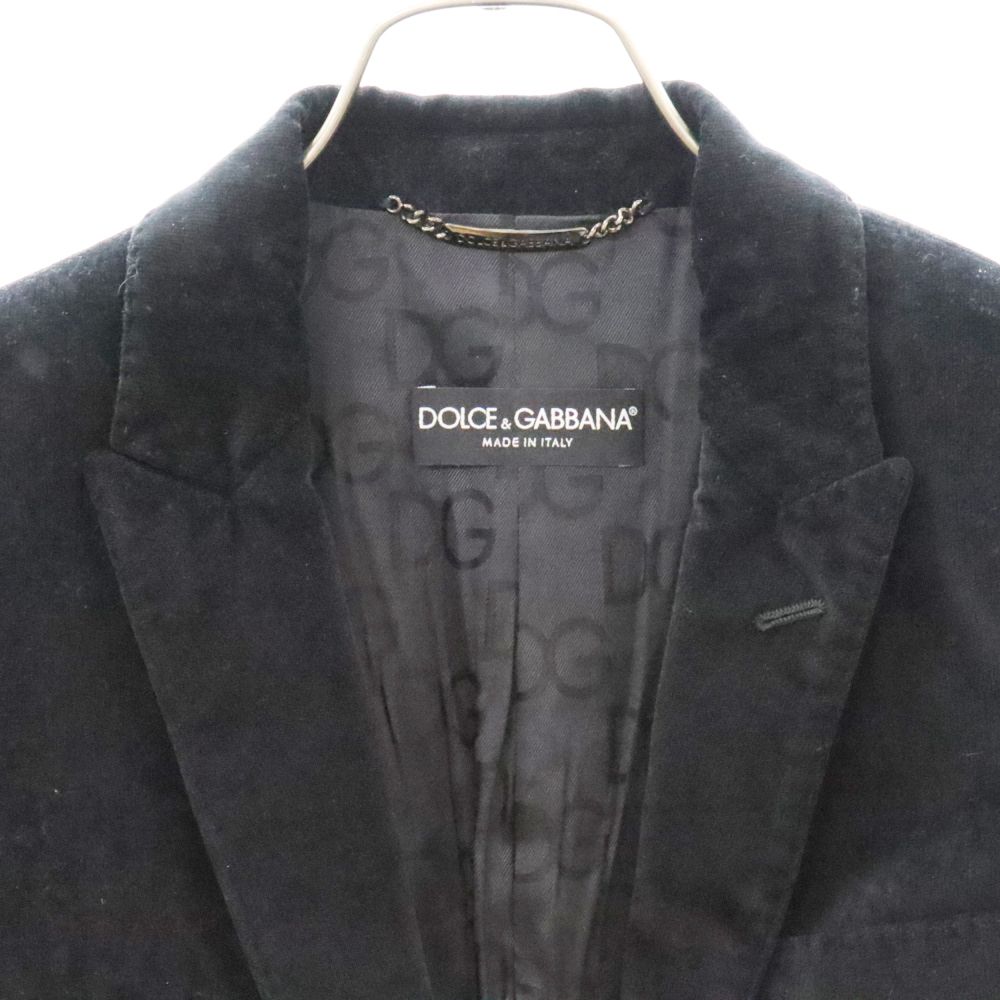DOLCE & GABBANA (ドルチェアンドガッバーナ) 裏地DGロゴ スエード 2B