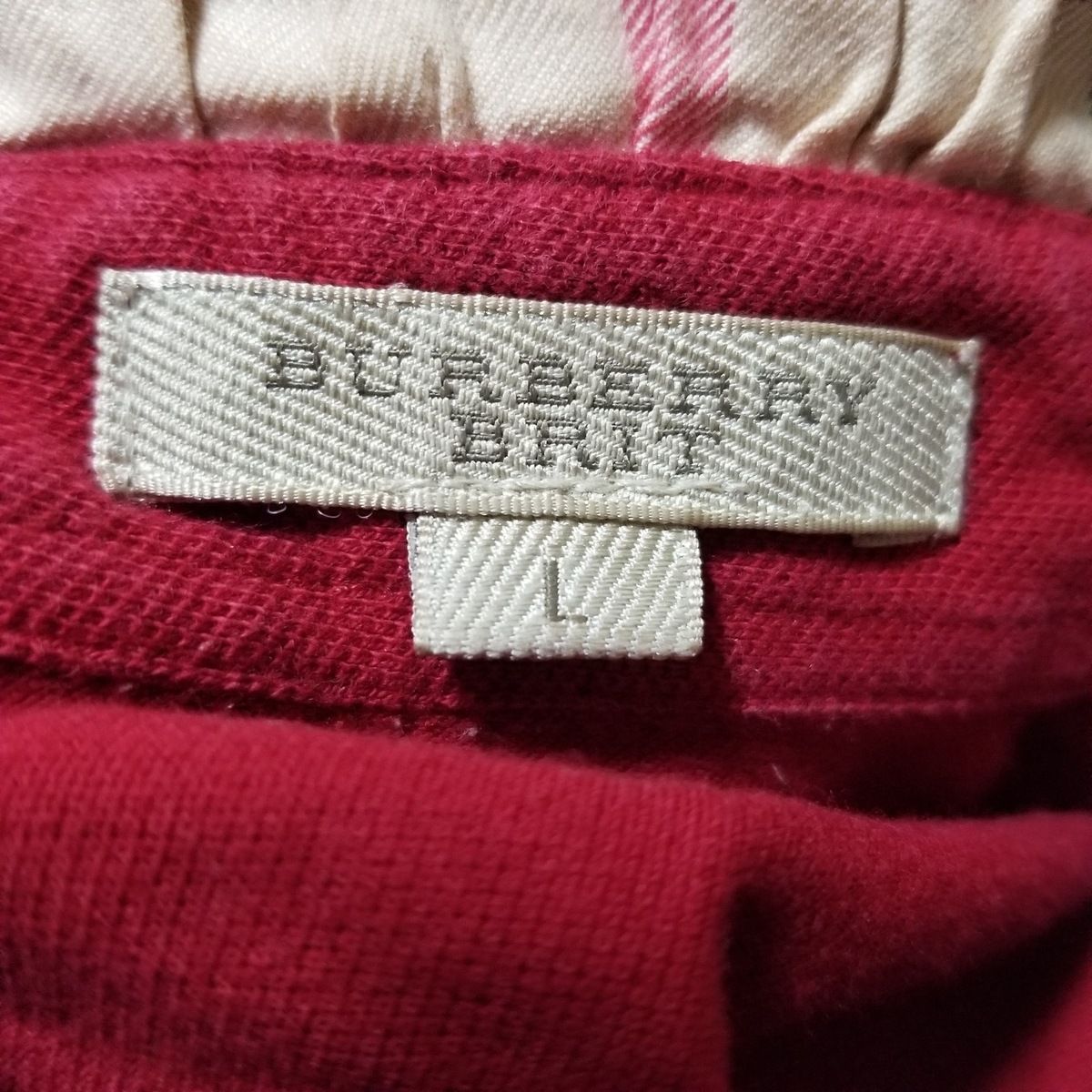 BURBERRY BRIT(バーバリーブリット) 半袖ポロシャツ サイズL 