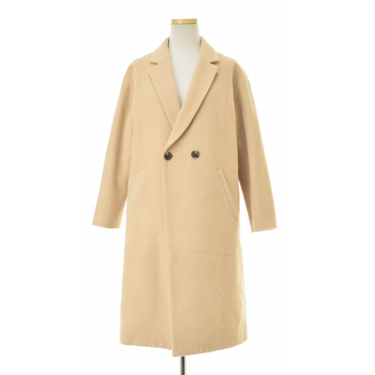 ジャスグリッティー JUSGLITTY ステッチロングコート （紺） -ファッション通販 FASHION WALKER