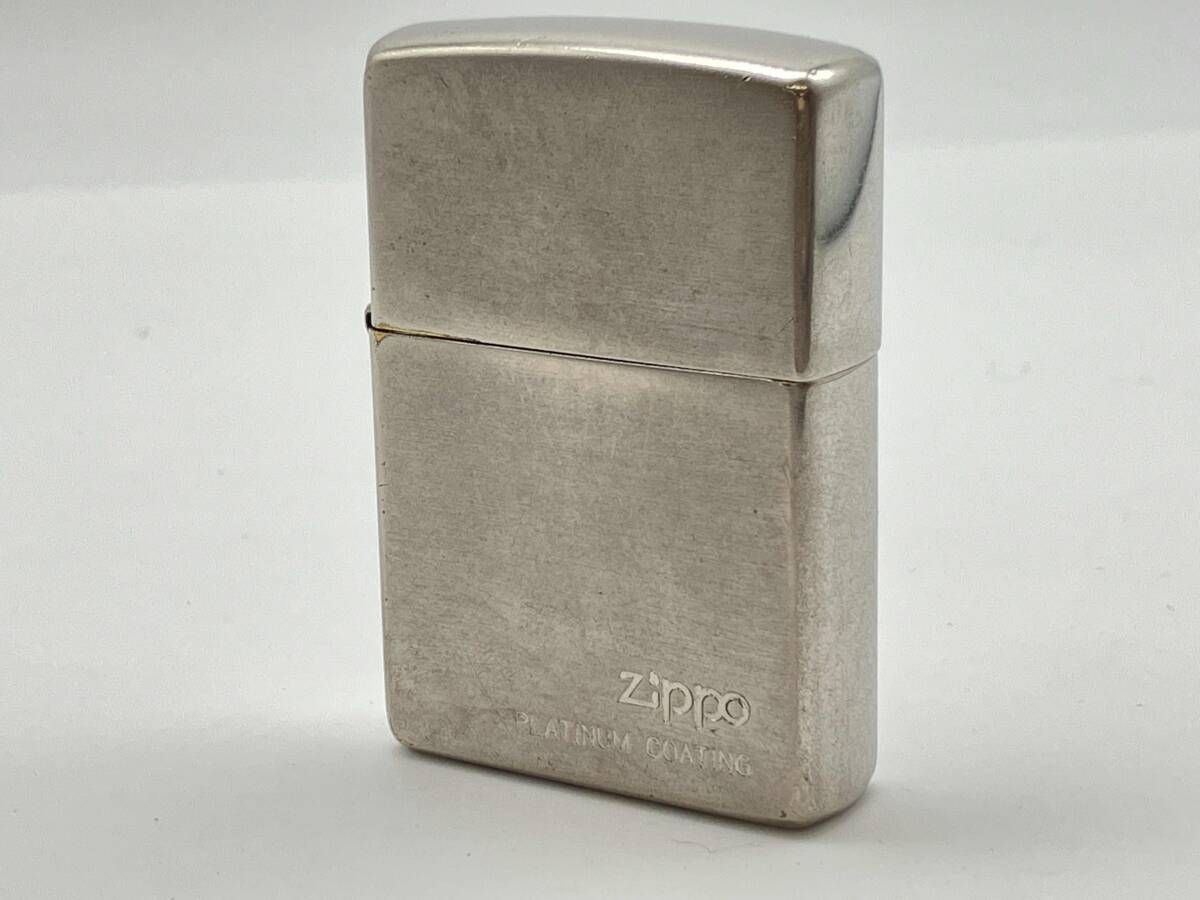 ジッポライター/使用済み/2001年 ZIPPO ライター (ジッポ) ジッポライター&frasl;使用済み&frasl;2001年&frasl;PLATINUM 喫煙具・ライター 当時物