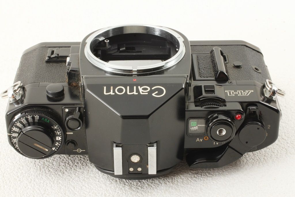 ジャンク品 Canon 最新 キヤノン A-1 レンズ3本 ワインダー フィルム