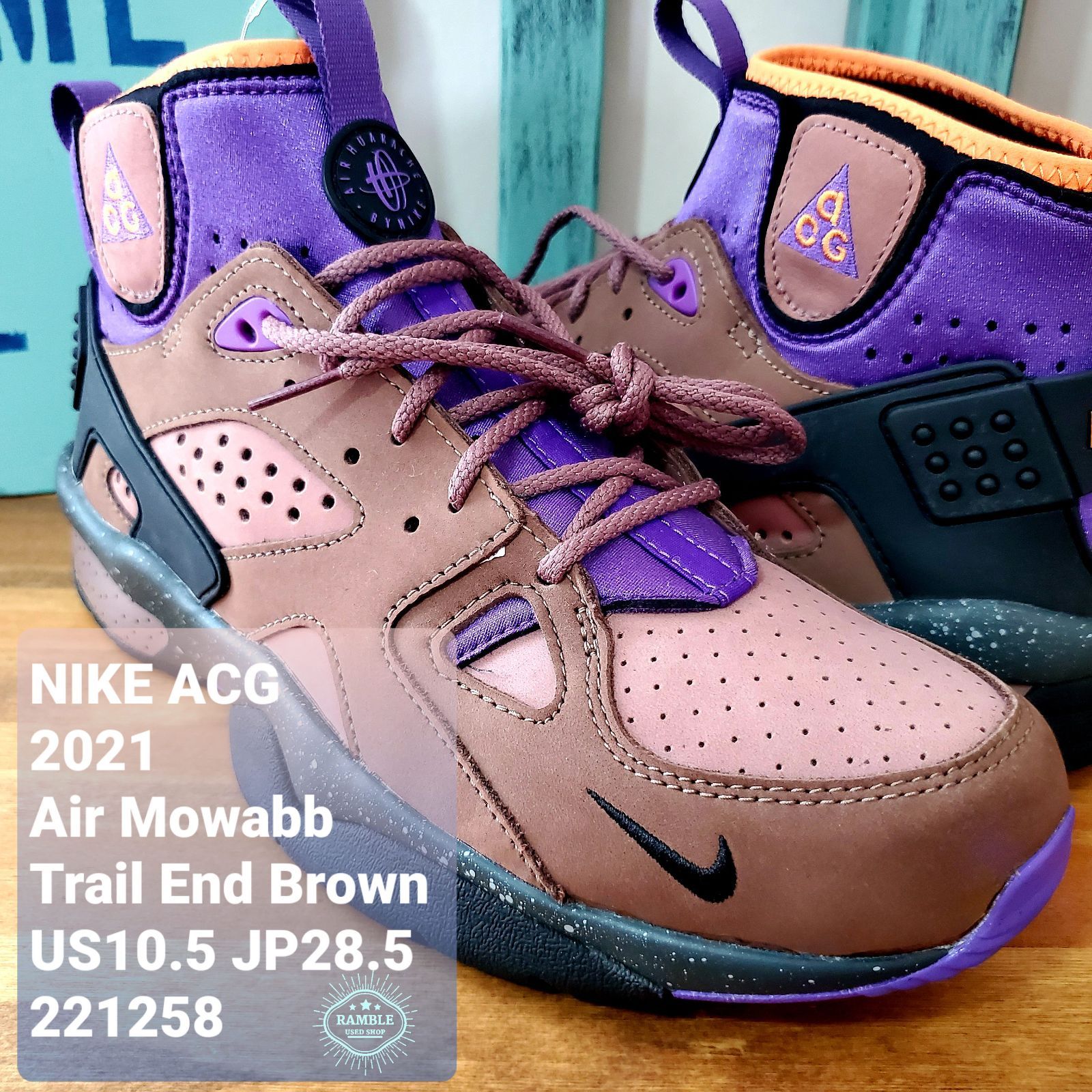 NIKE AGG AIR MOWABB US10 ナイキ エア モワブ 28cm-