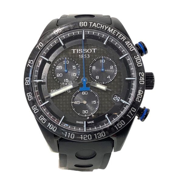 TISSOT ティソ V8 腕時計 クォーツ クロノグラフ SS メンズ - 腕時計 