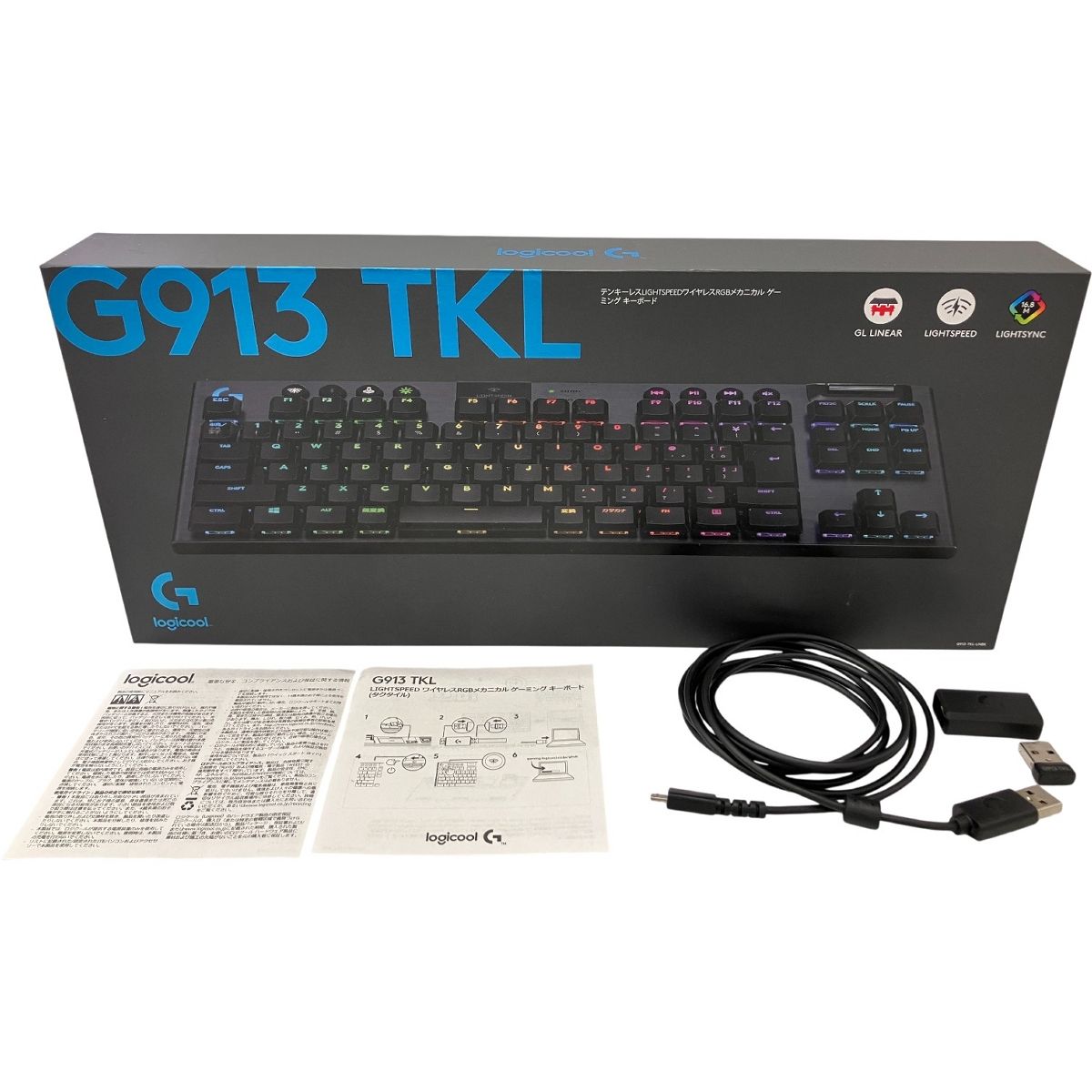 Logicool G913 TKL YR0076 ワイヤレス ゲーミング キーボード PC周辺 ロジクール 家電 H10552780
