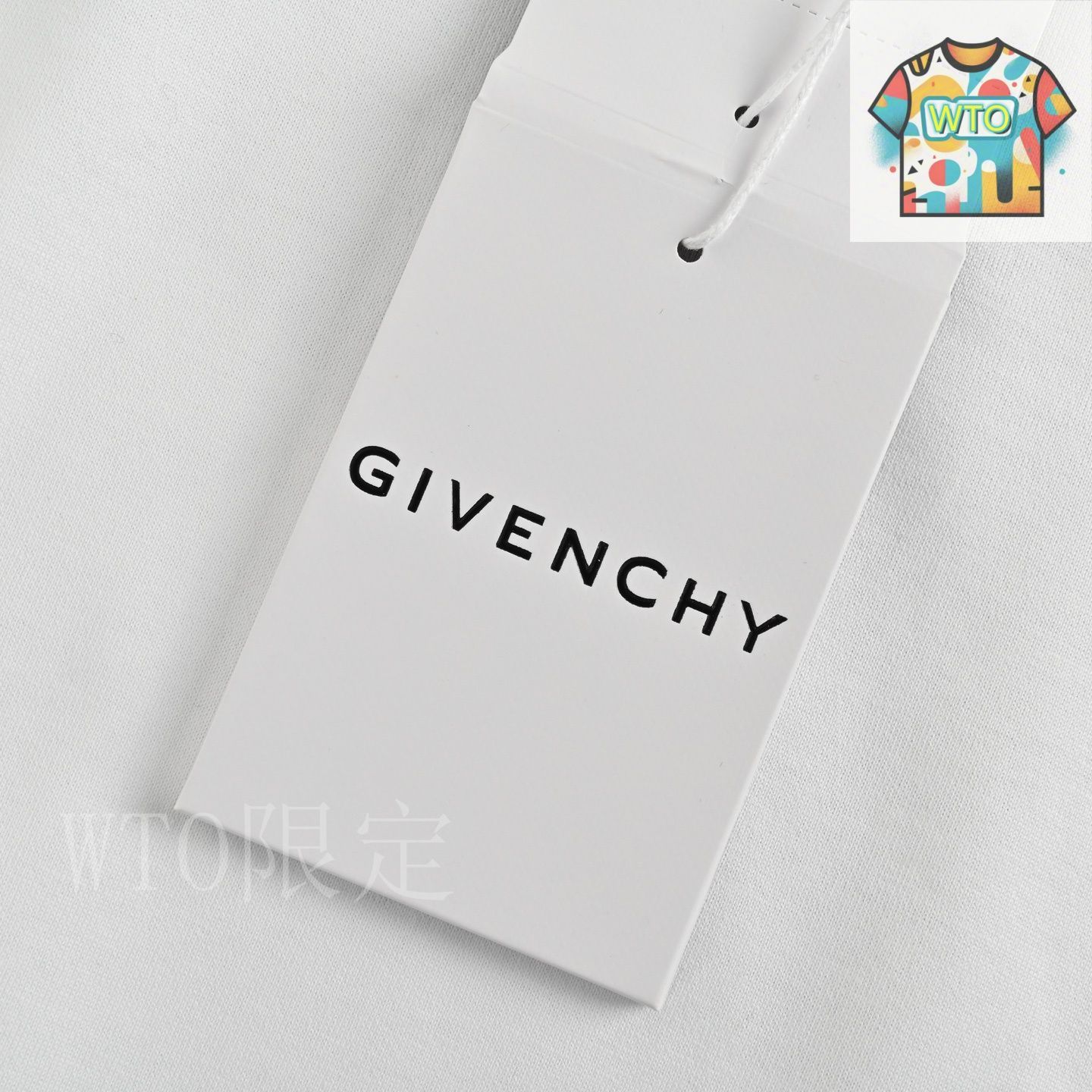 今日WTO】GIVENCHY 25ss 胸元 4G 明線刺繍 ショートスリーブ